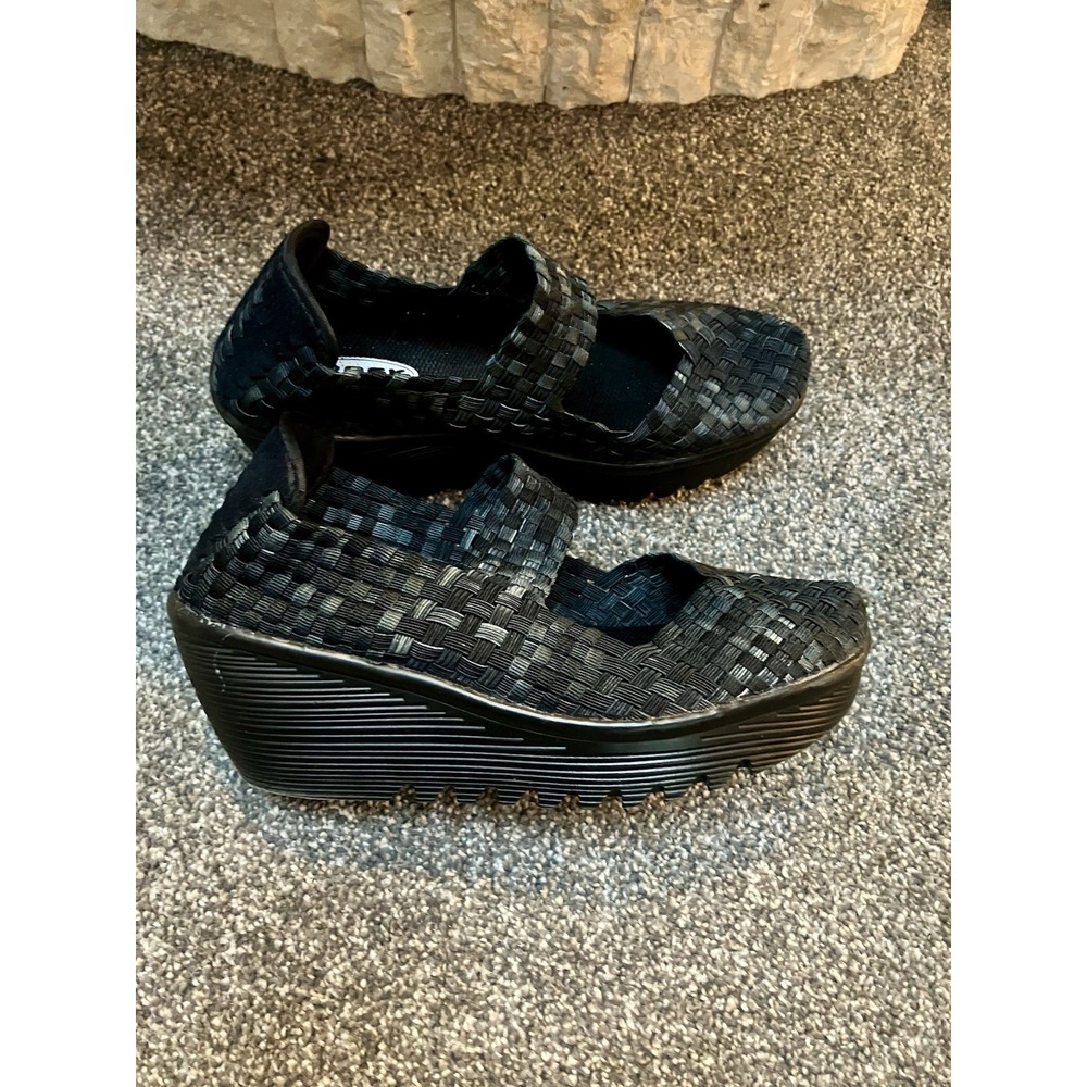 Rock Spring Size 35 5 Nevada Blue‎ Woven Slip On Mary Jane Women's Girls 3 Shoes